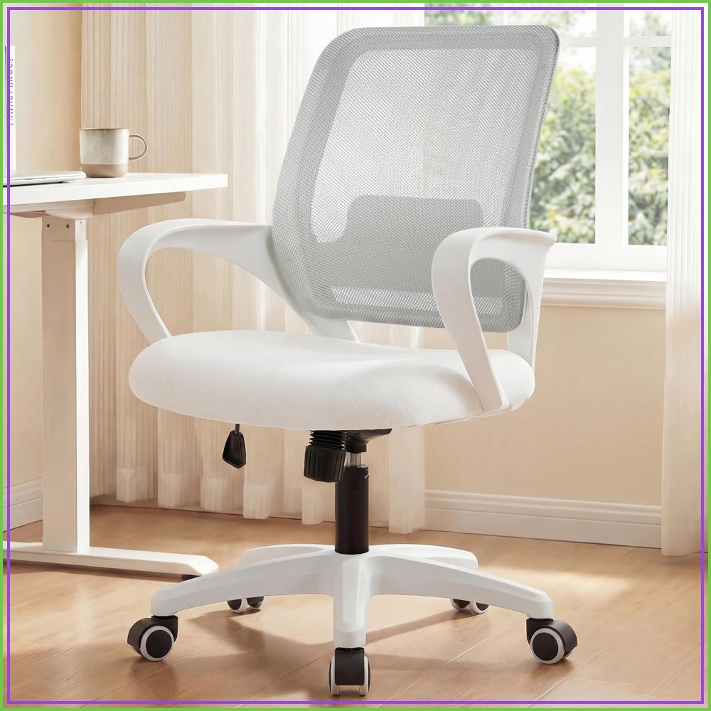 Task Chair Mid Back - Ergonomische bureaustoel met lendensteun, verstelbare hoogte,