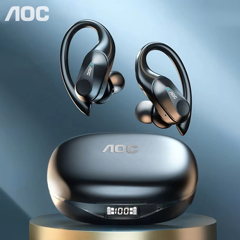 Telephone Headset Office - Choice AOC Sport-headset Draadloze Bluetooth 6.0-oortelefoon