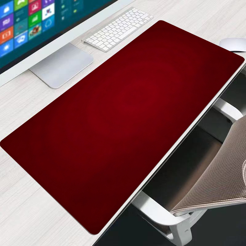 Office Furniture China - Rode muismat Kantoorverlengde bureaumatten 90x40cm Rubber