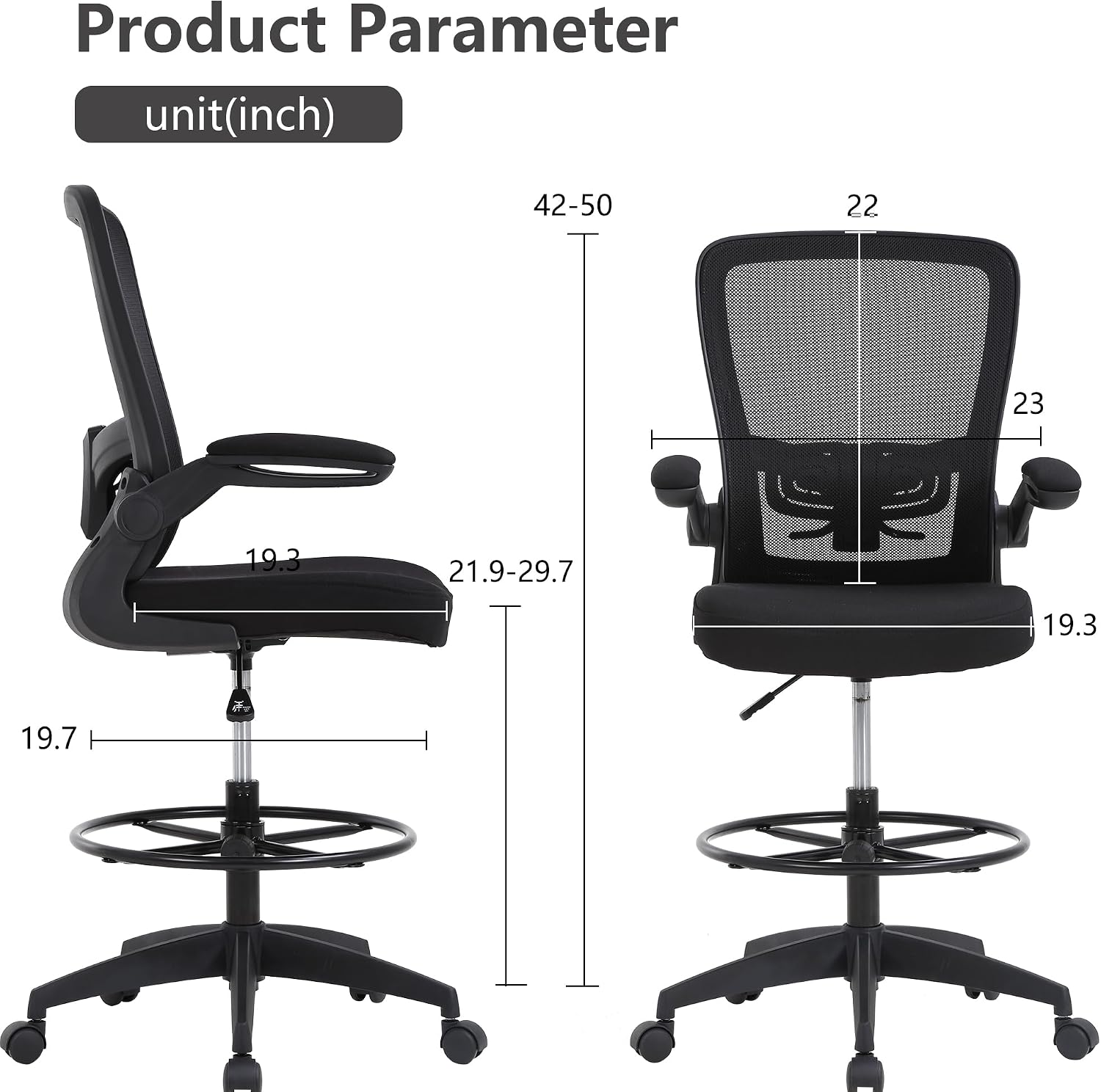 BestOffice tekenstoel Hoge bur - Task Chair Mid Back recensie en prijs
