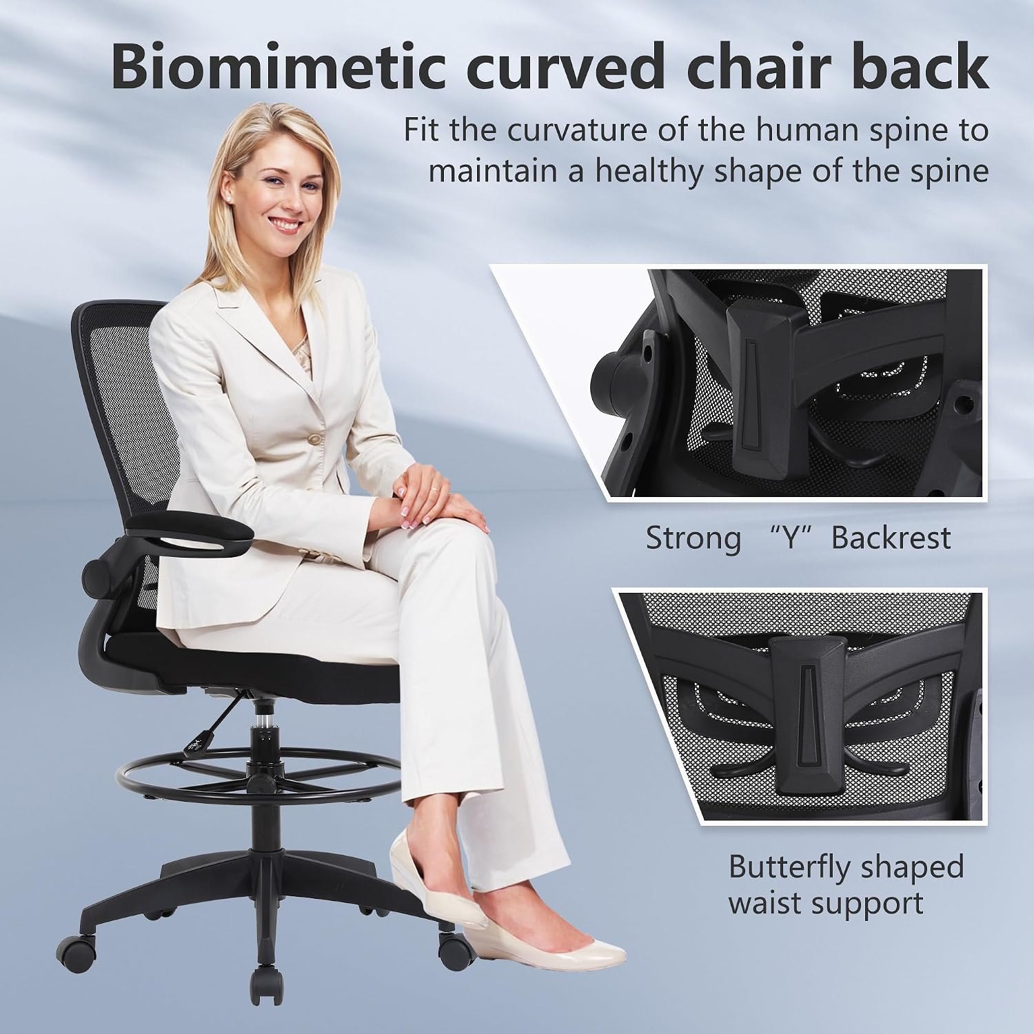 BestOffice tekenstoel Hoge bur - Task Chair Mid Back recensie en prijs