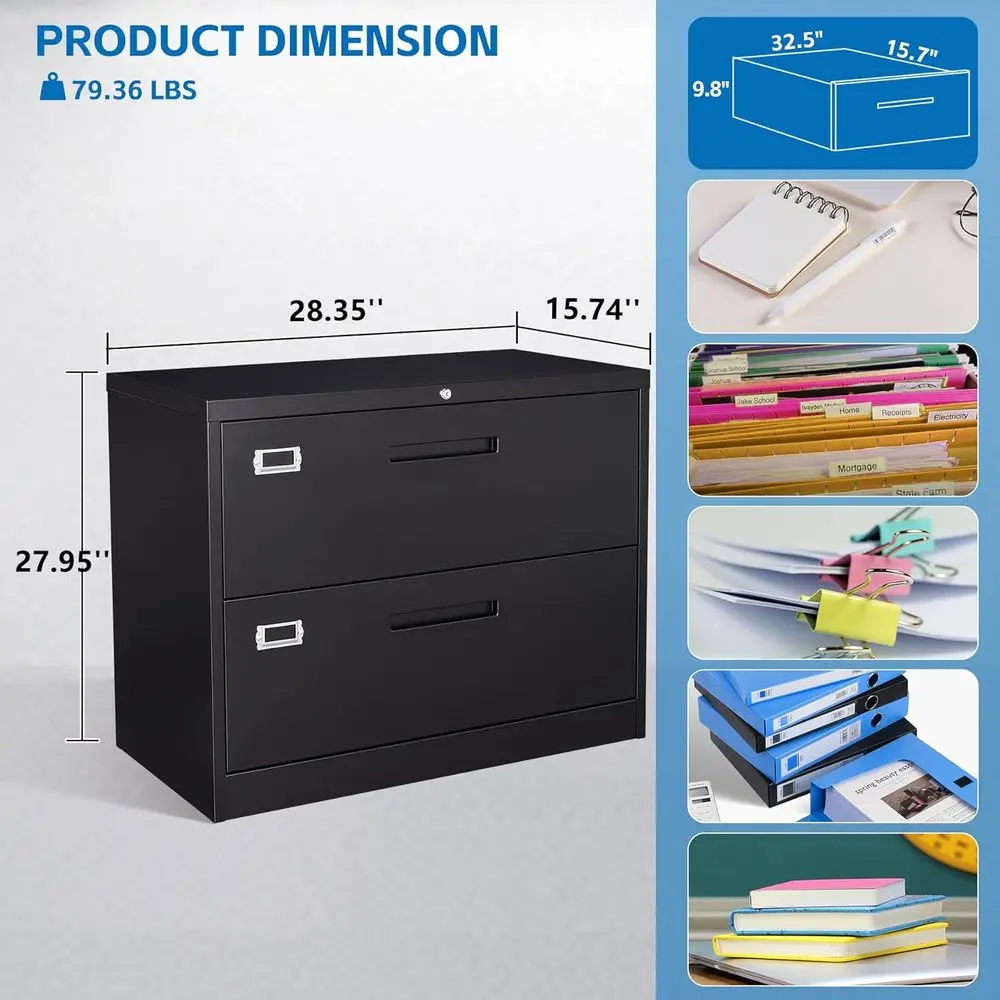 Laterale archiefkast met slot, - File Cabinet Lateral recensie en prijs