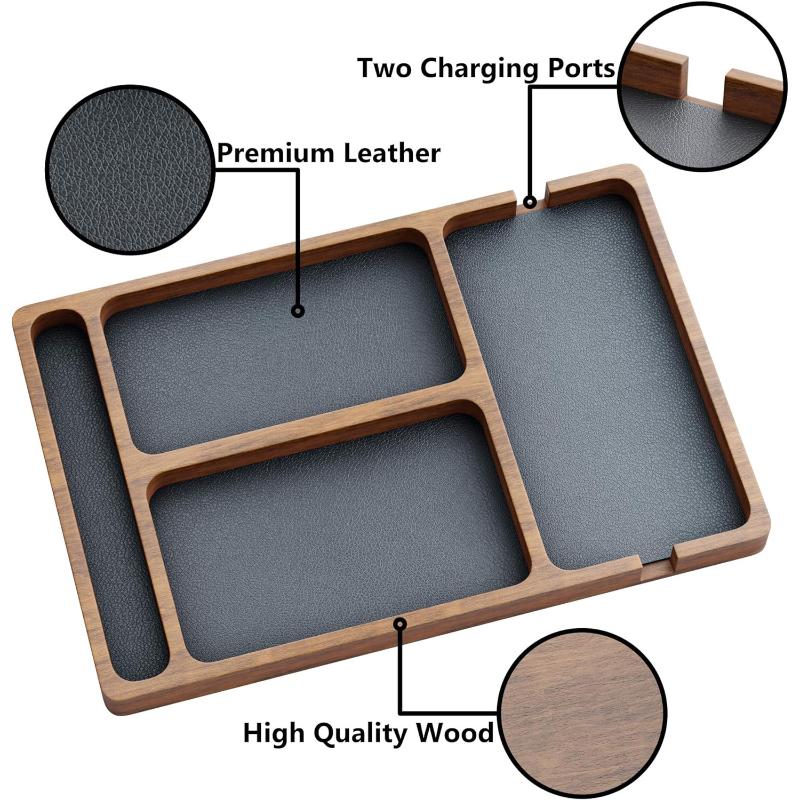 Houten kantoor desktop opbergd - Telephone Headset Office recensie en prijs