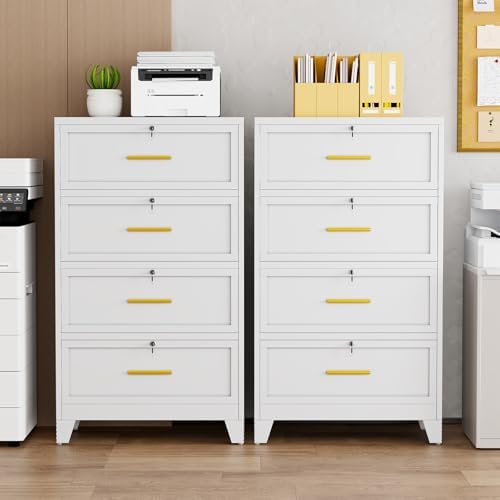 Archiefkast met 4 laden en slo - File Cabinet Lateral recensie en prijs