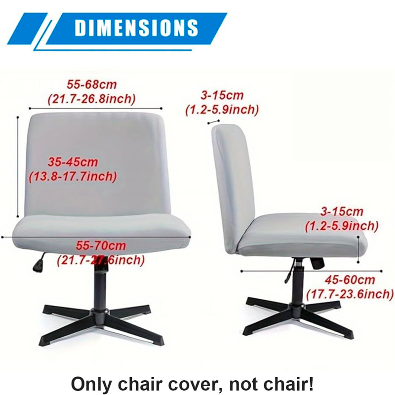 Armloze Criss Cross bureaustoe - Task Chair Mid Back recensie en prijs