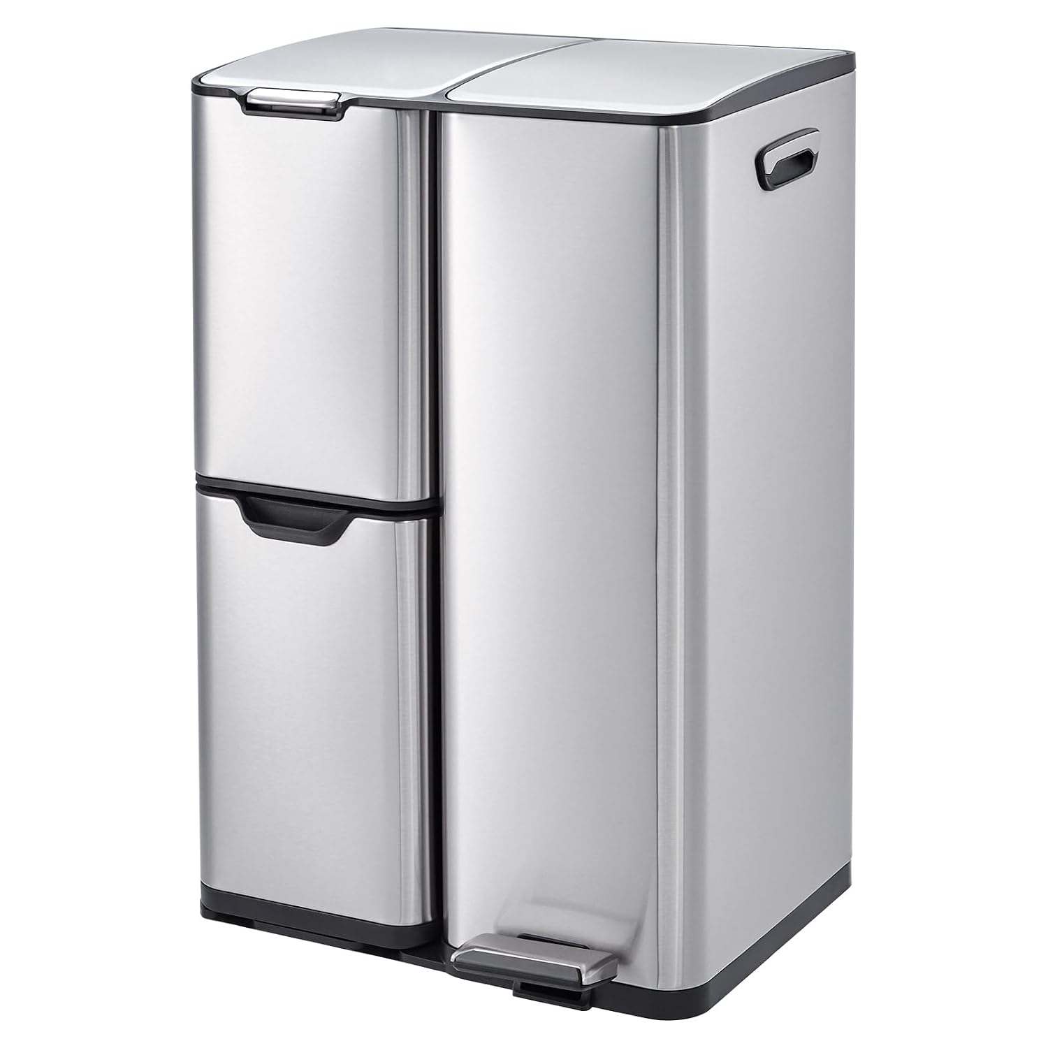 Afvalbak RVS Keuken Prullenbak - Office Furniture Recycling recensie en prijs