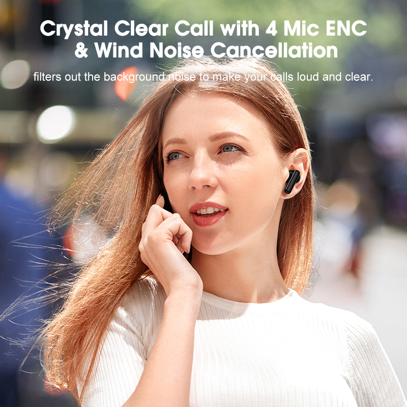 Qcy T13 Anc Draadloze Oortelef - Telephone Headset Office recensie en prijs