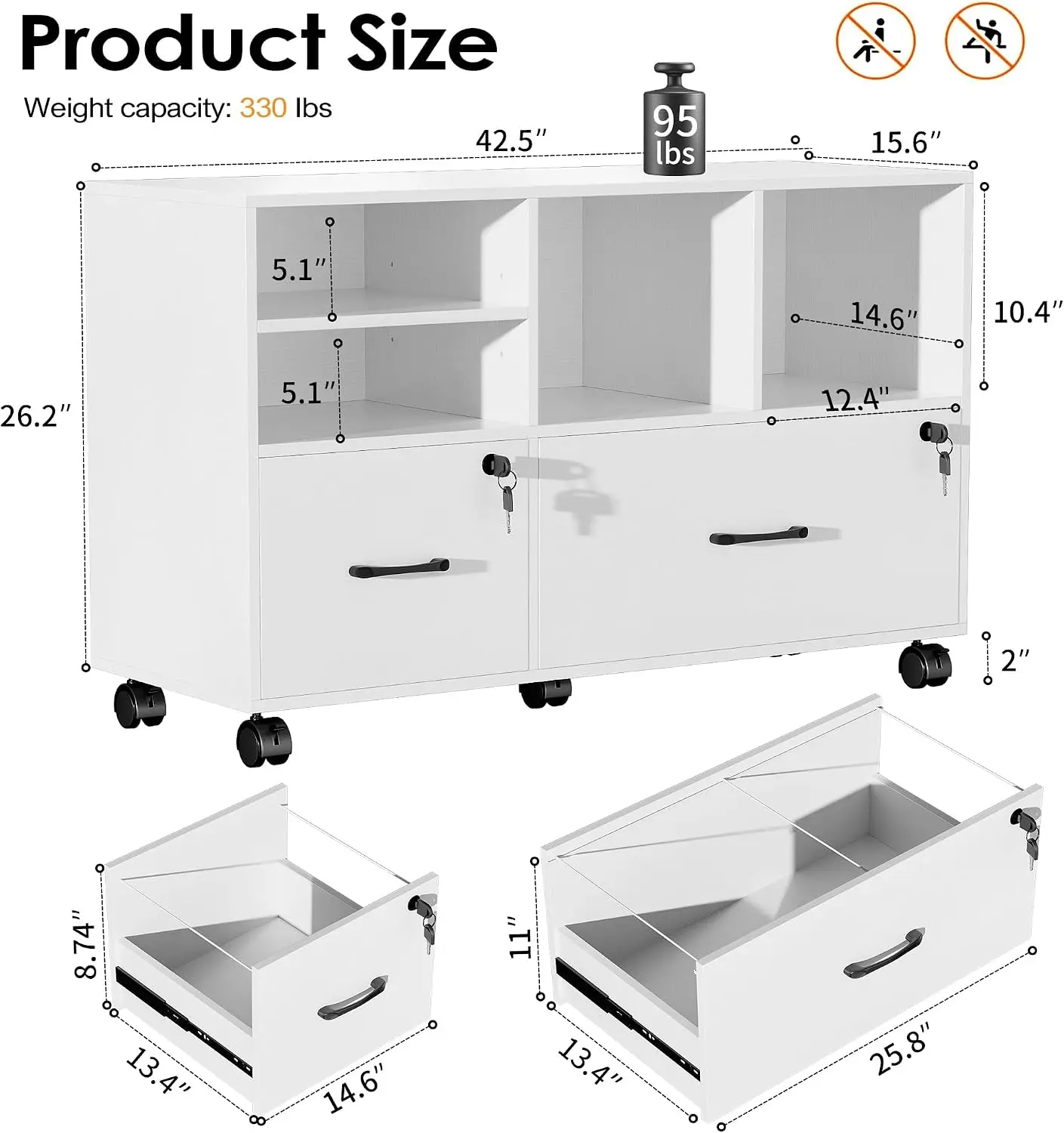 Mobiele zijdelingse archiefkas - File Cabinet Lateral recensie en prijs