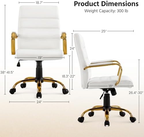 Bureaustoel met middenrug PU-l - Task Chair Mid Back recensie en prijs