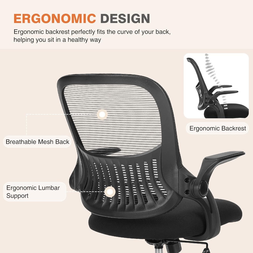 Bureaucomputerbureaustoel, erg - Task Chair Mid Back recensie en prijs