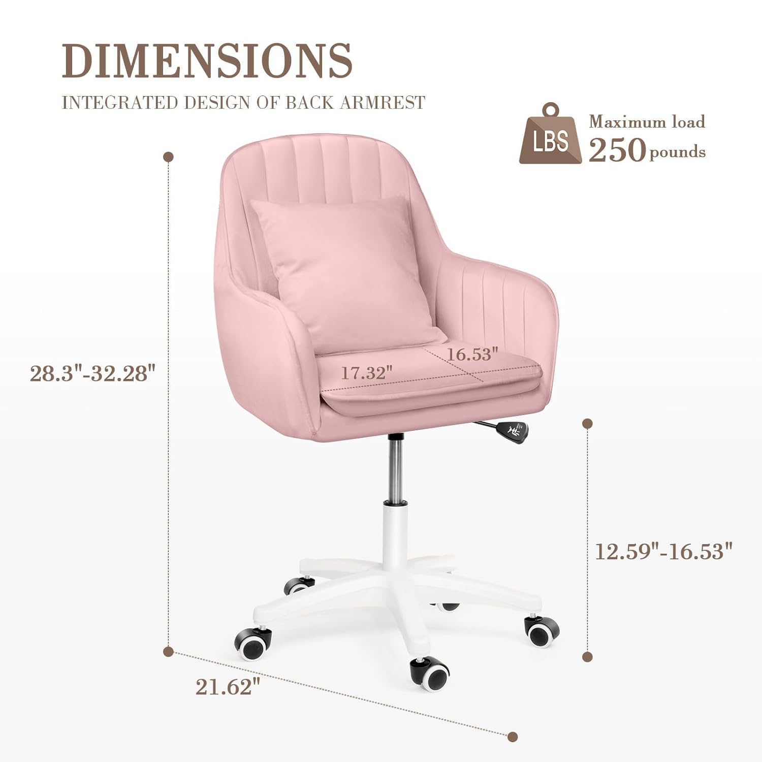 Schattige moderne bureaustoel  - Task Chair Mid Back recensie en prijs