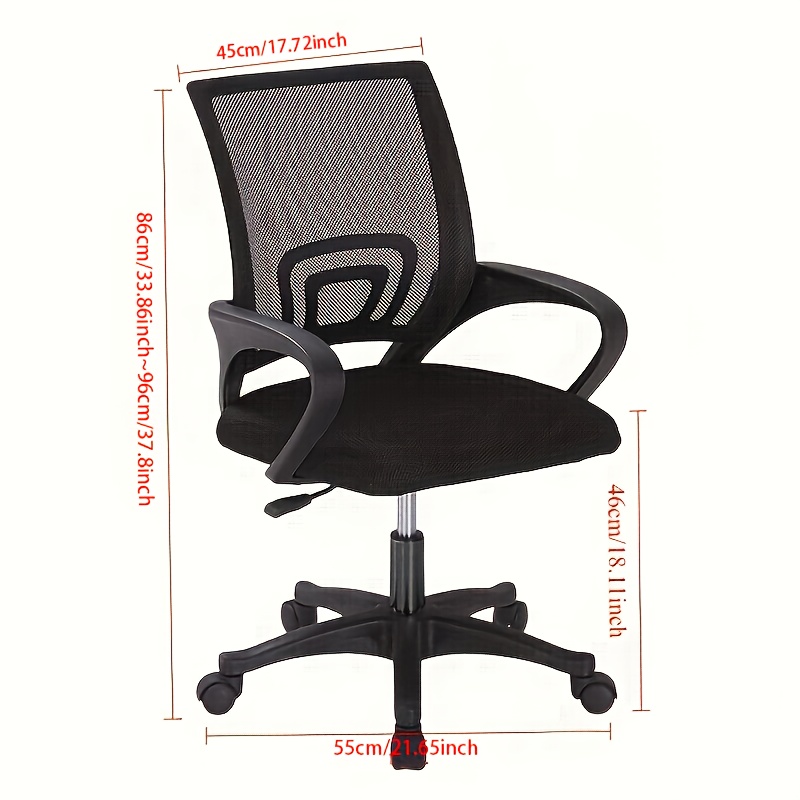 1-delige bureaustoel, ergonomi - Task Chair Mid Back recensie en prijs