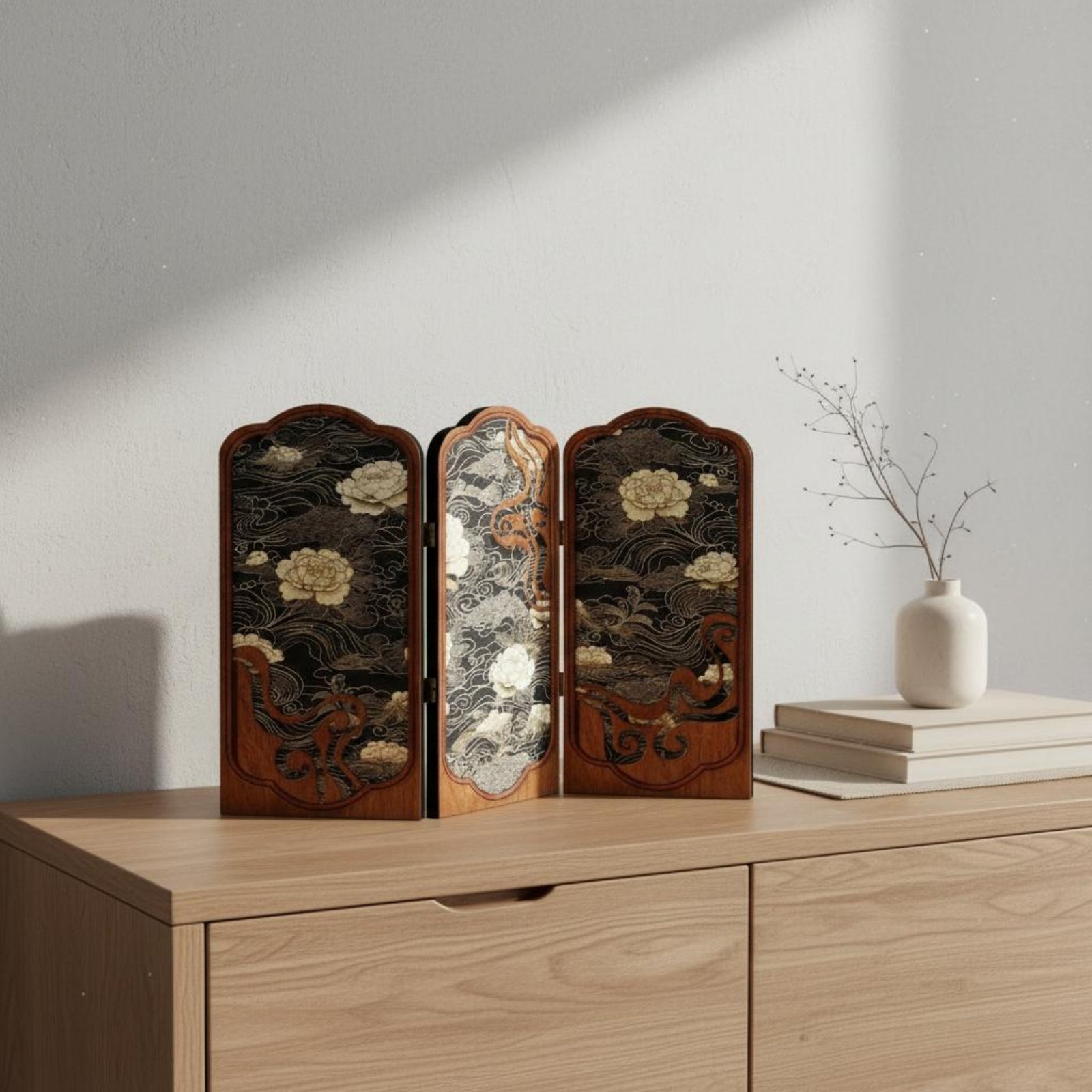 Chinees design tafelscherm Ret - Partition Screen Divider recensie en prijs