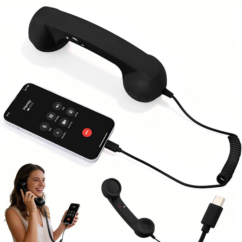 2026 Nieuwe Retro Stijl Type-C - Telephone Headset Office recensie en prijs