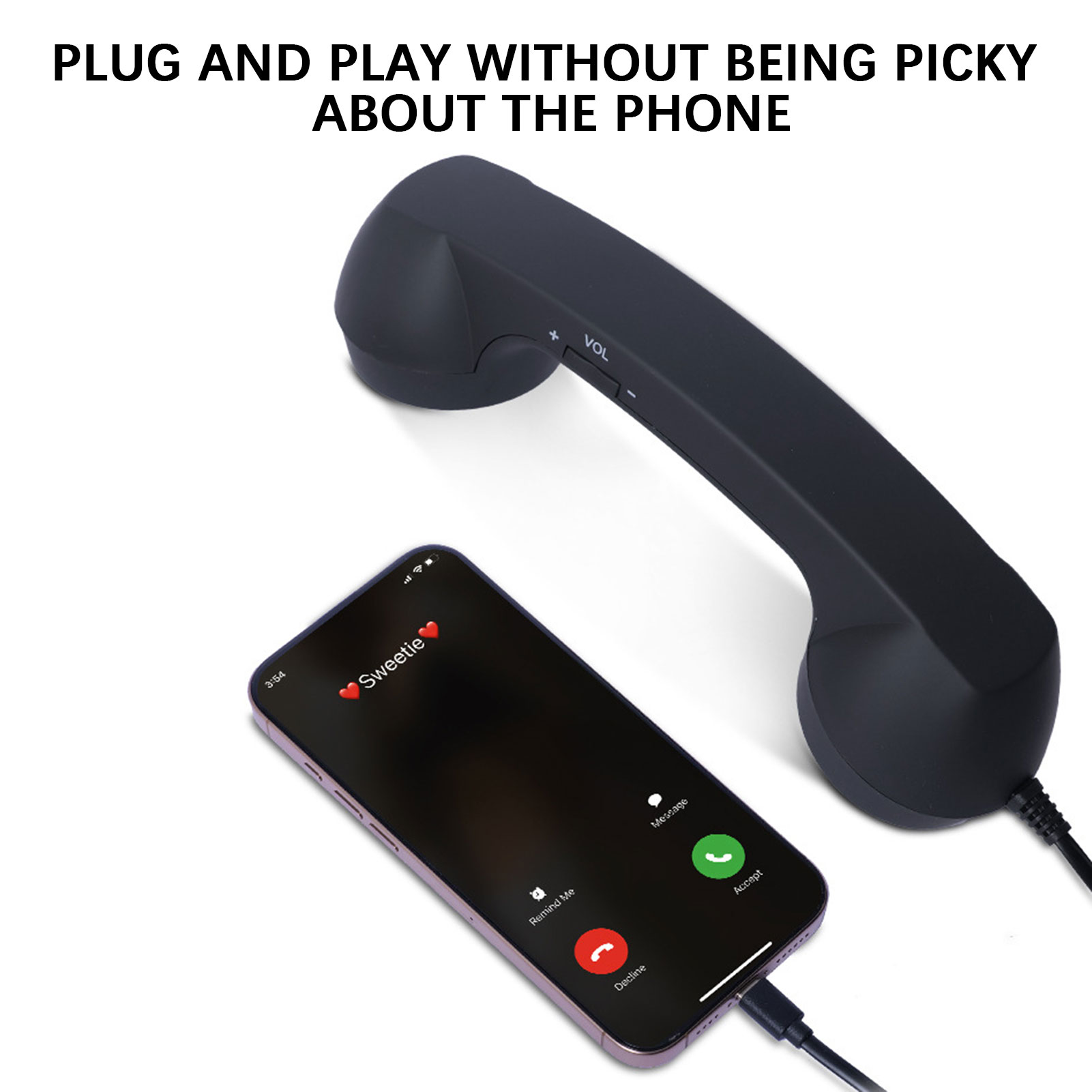 2026 Nieuwe Retro Stijl Type-C - Telephone Headset Office recensie en prijs