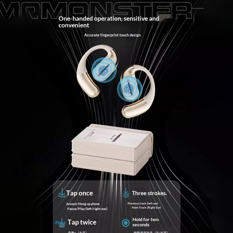 Monster AC530 Draadloze Oordop - Telephone Headset Office recensie en prijs